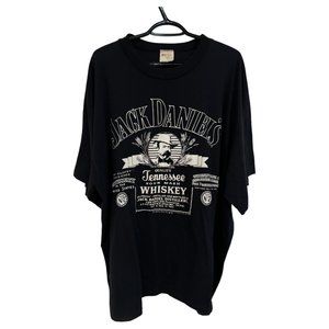 Vintage Jack Daniel's Graphic T-shirt - Novel Teez 1988 Men's 4XL OVERSIZE